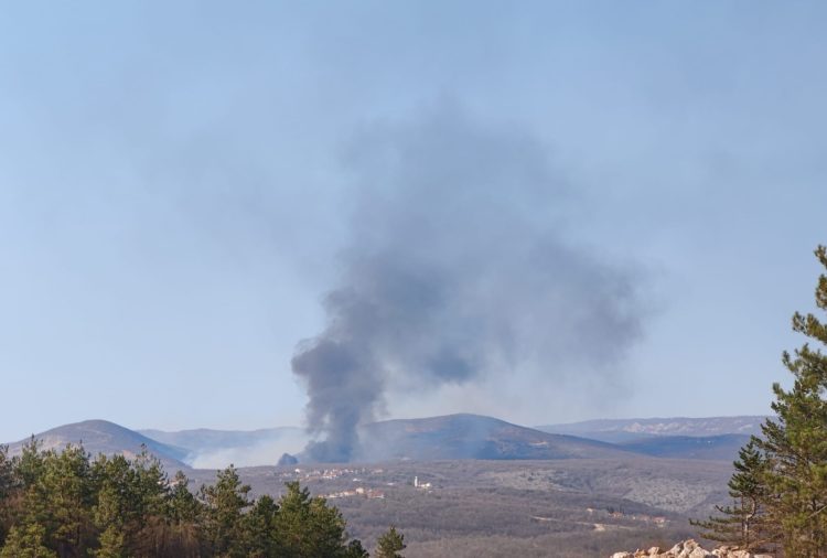 Nepromišljeni ljudi, treba li vam crtati? Ne palite vatru na otvorenom!