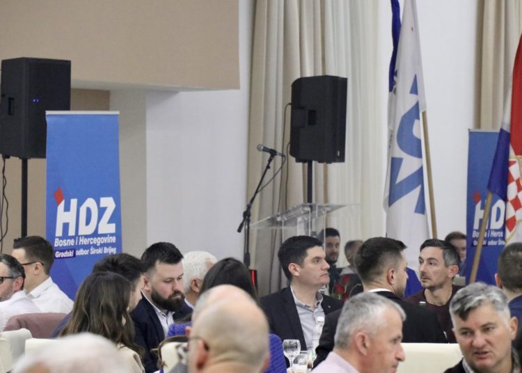 Svečano obilježena 32. obljetnica osnutka HDZ BiH Široki Brijeg