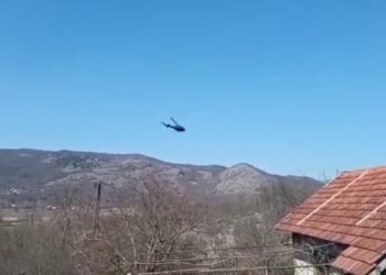 Helikopter niskim letom uznemirio mještane širokobrijeških naselja (VIDEO)
