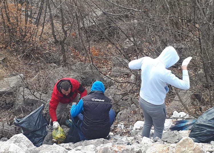 Održana akcija čišćenja u selima Crne Lokve, Rujan i Ljubotići