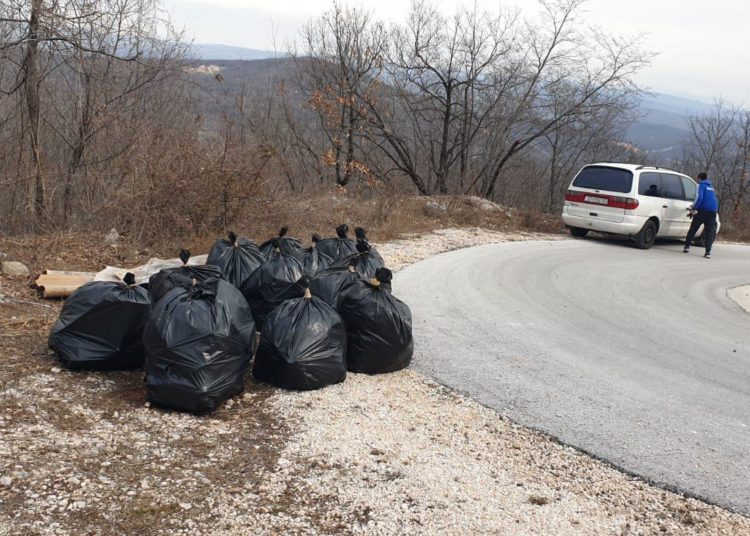 Održana akcija čišćenja u selima Crne Lokve, Rujan i Ljubotići