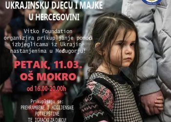 Najava akcije: Širokobriježani za ukrajinsku djecu i majke u Hercegovini
