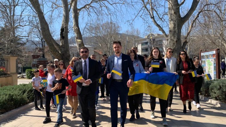 U Mostaru održan mimohod mira potpora miru i ljudima u Ukrajini