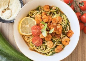 Rezanci od tikvica u umaku od kozica