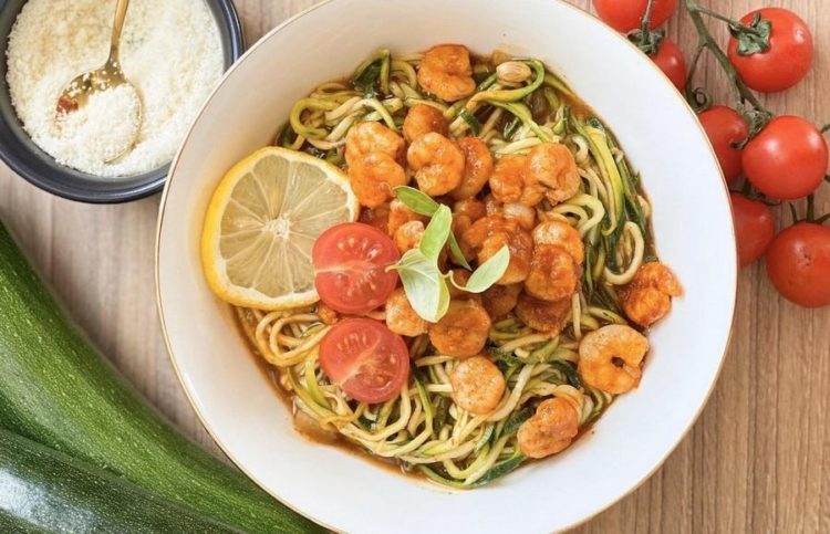 Rezanci od tikvica u umaku od kozica