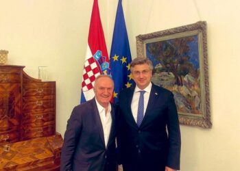 Hercegovački glazbenik posjetio Premijera Vlade RH