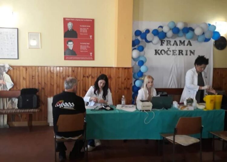 Na Kočerinu prikupljeno 27 doza krvi