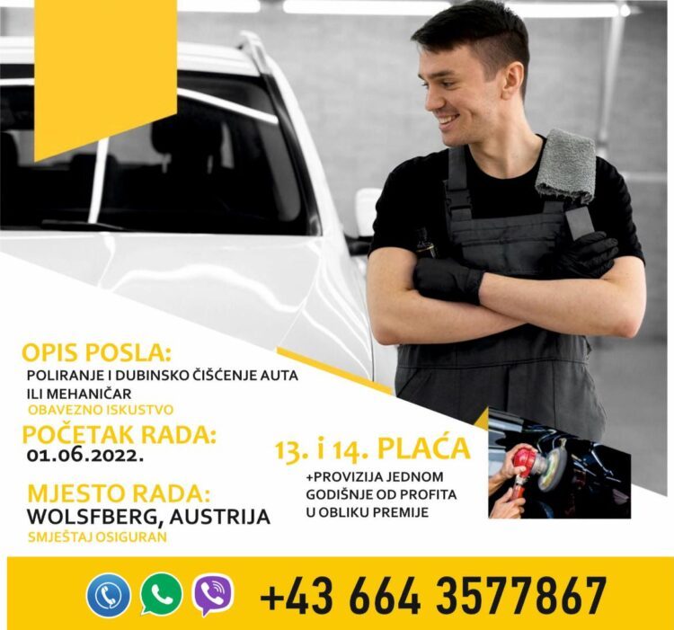 Traži se radnik u Austriji, odlični uvjeti rada