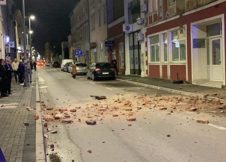 Snažan potres u Hercegovini