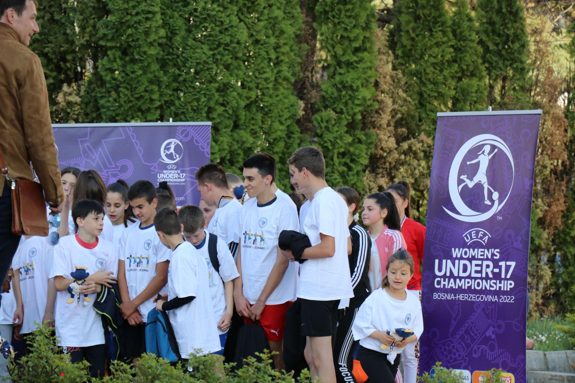 U Širokom Brijegu održana promocija Europskog nogometnog prvenstva za kadetkinje (U-17)