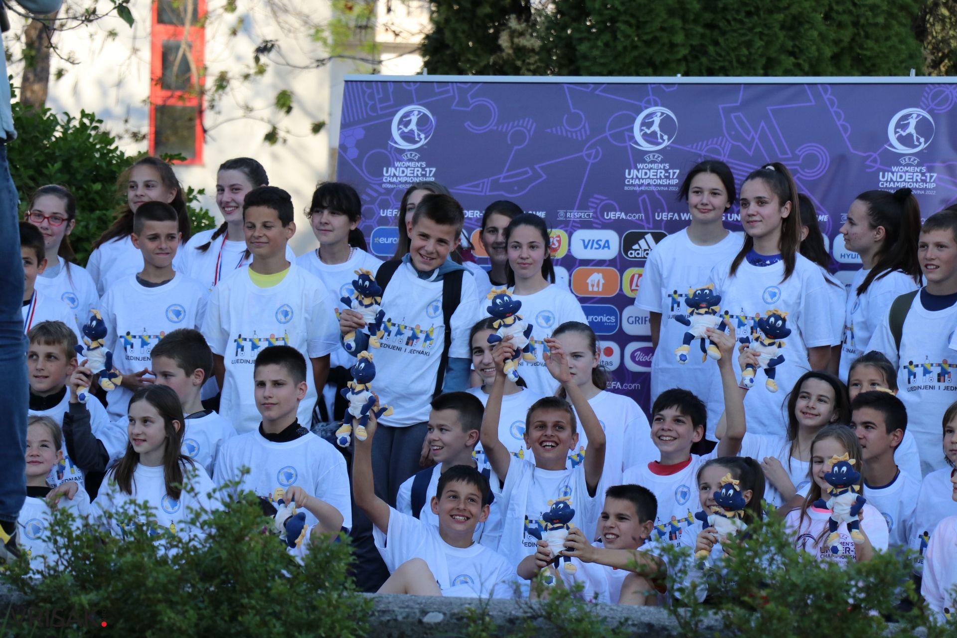 U Širokom Brijegu održana promocija Europskog nogometnog prvenstva za kadetkinje (U-17)