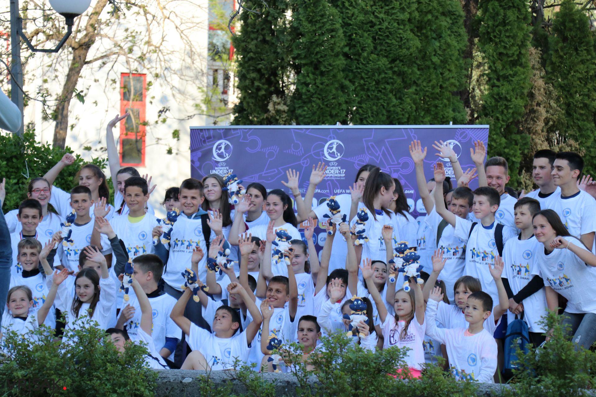 U Širokom Brijegu održana promocija Europskog nogometnog prvenstva za kadetkinje (U-17)