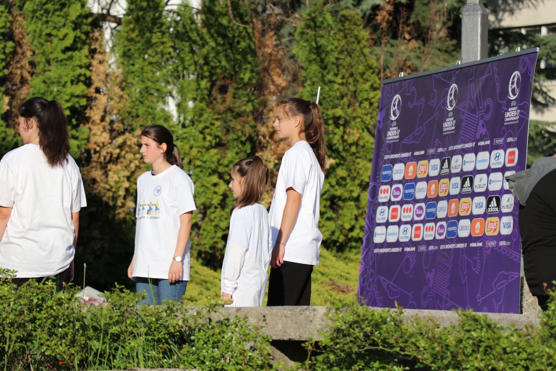 U Širokom Brijegu održana promocija Europskog nogometnog prvenstva za kadetkinje (U-17)