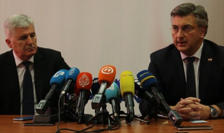 Plenković nakon sastanka s Čovićem: EU i SAD spremne su se uključiti se u nove pregovore