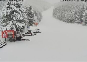 Zima usred proljeća: Novi snijeg na Blidinju