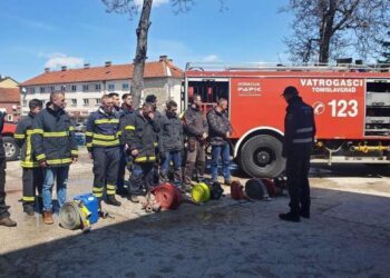 Hercegbosanska županija dobila 22 nova dobrovoljna vatrogasca