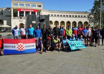 Krenula biciklistička karavana prijateljstva Mostar – Vukovar