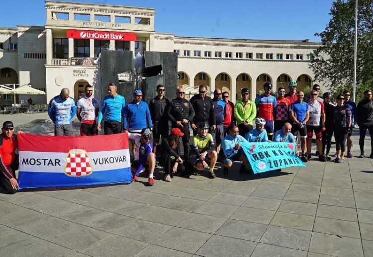 Krenula biciklistička karavana prijateljstva Mostar – Vukovar