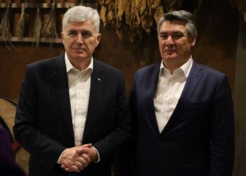 Održan sastanak predsjednika Čovića, predsjednika stranaka HNS-a i predsjednika Republike Hrvatske Milanovića