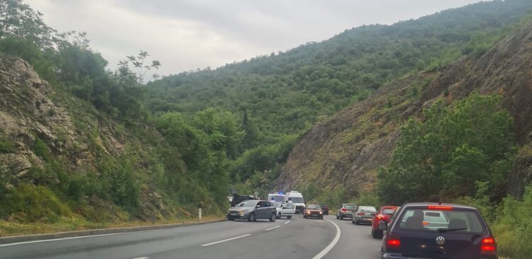 Prometna nezgoda na Žovnici