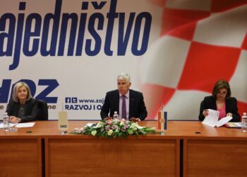 Predsjedništvo HDZ BiH na današnjoj sjednici usvojilo sedam zaključaka