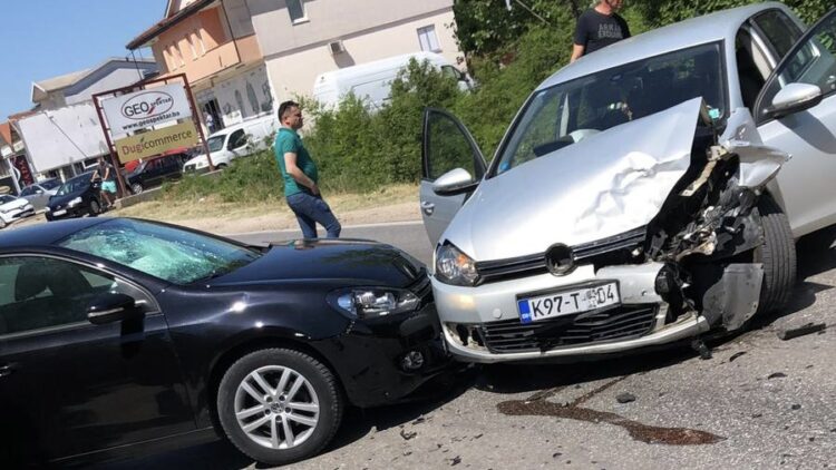 Široki Brijeg: Prometna nesreća u naselju Trn