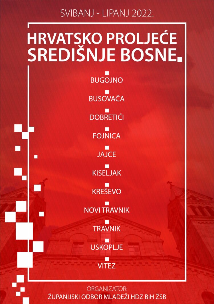 U petak počinje “Hrvatsko proljeće Središnje Bosne”
