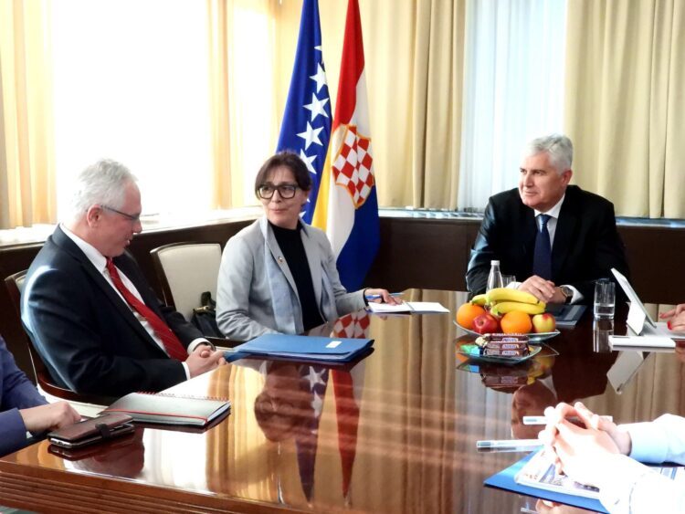 Predsjednik Čović i veleposlanik SAD-a Murphy razgovarali u Sarajevu