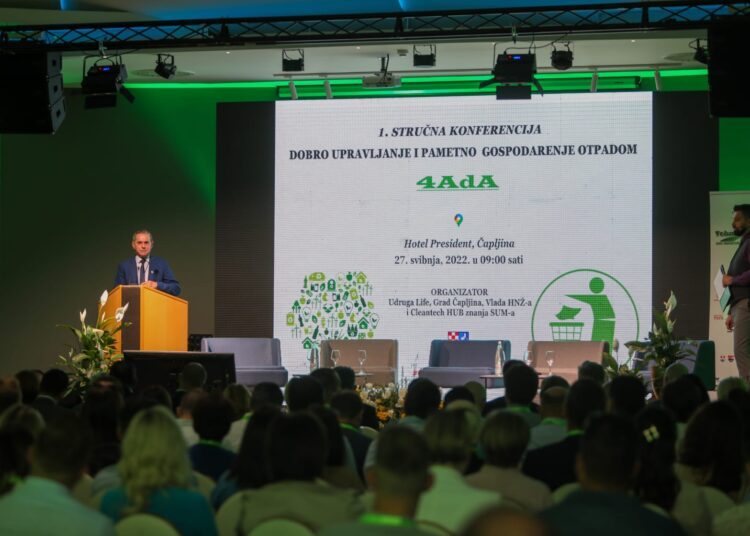 Na konferenciju „4ADA“ u Čapljini doneseni konkretni Zaključci o dobrom upravljanju i pametnom gospodarenju otpadom