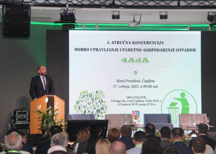 Na konferenciju „4ADA“ u Čapljini doneseni konkretni Zaključci o dobrom upravljanju i pametnom gospodarenju otpadom