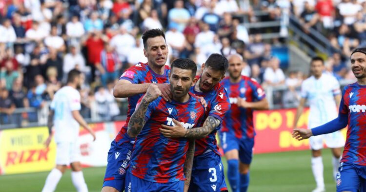 Hajduk deklasirao Rijeku na Rujevici