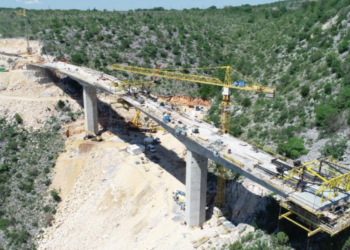 Spojen vijadukt iznad Rodoča, Hercegovina prometno čvorište