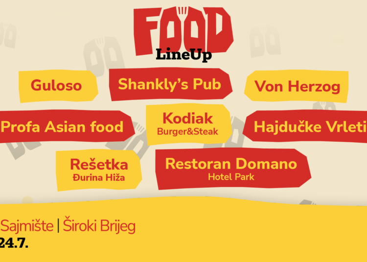 Sve je spremno za treće izdanje najukusnijeg festivala u regiji: Street Food Fest u Širokom Brijegu od 22. do 24. 7.