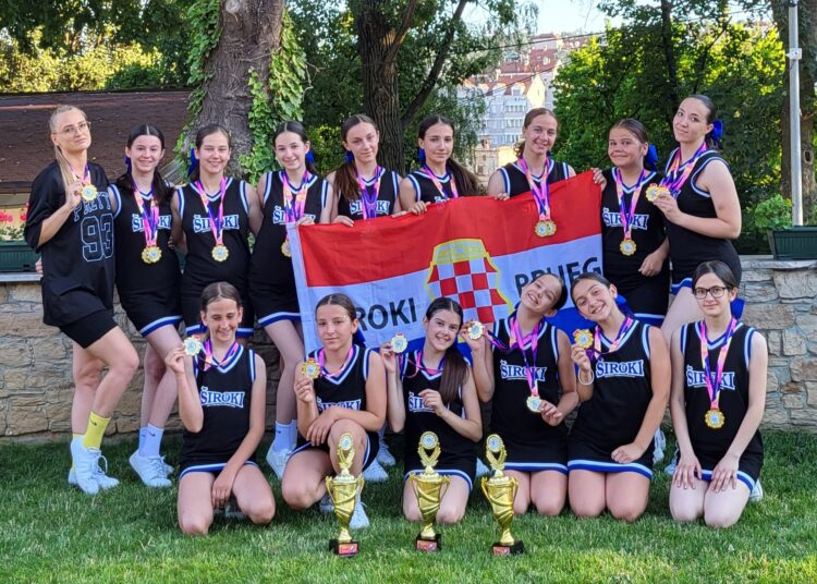 Tri zlatne medalje za Hrvatski cheerleading klub Široki u Beogradu