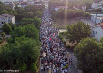 (FOTO) Hodnja mira: Humac-Međugorje