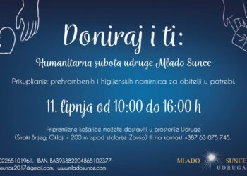 Doniraj i ti: Humanitarna subota udruge Mlado Sunce