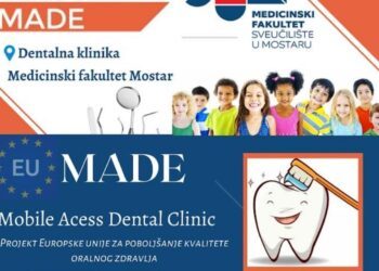 Besplatno zalijevanje fisura za mališane iz HNŽ-a i ŽZH-a