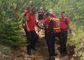HGSS Čitluk pomogao ozlijeđenoj nizozemskoj državljanki na Križevcu