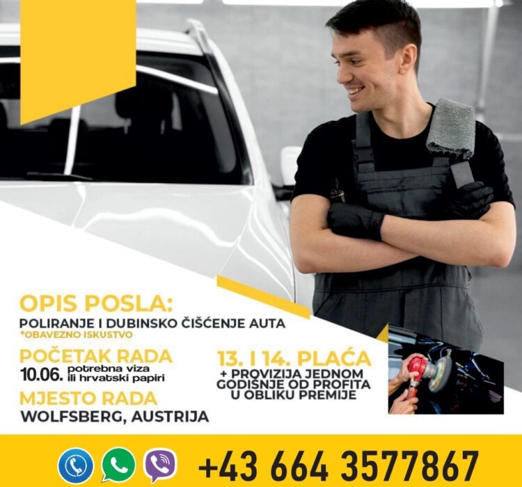 Traži se radnik u Austriji, pogledajte traženo zanimanje i uvjete