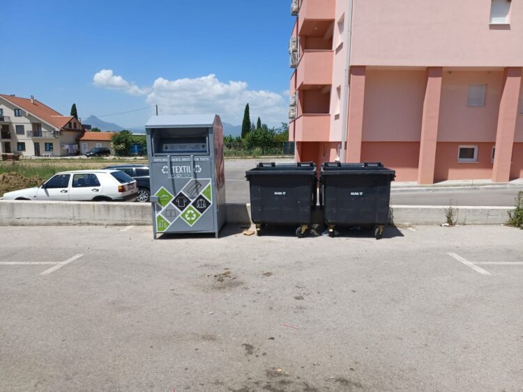 Postavljeni reciklažni kontejneri za tekstil na urbanom području Ljubuškog