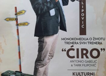 Najava: Tarik Filipović s monodramom “Ćiro” dolazi u Ljubuški
