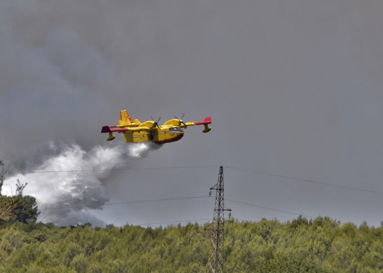 Pogledajte fotografije velikog požara koji je prijetio Puli