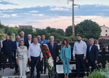 Hrvatski predstavnici na 25. obljetnici smrti predsjednika Mate Bobana (FOTO)