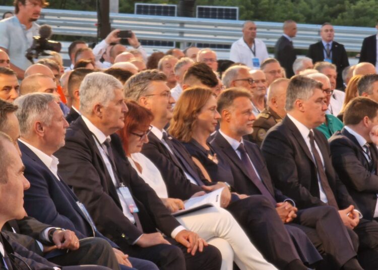 Čović: Otvorenje Pelješkog mosta povijesni je dan za sve Hrvate