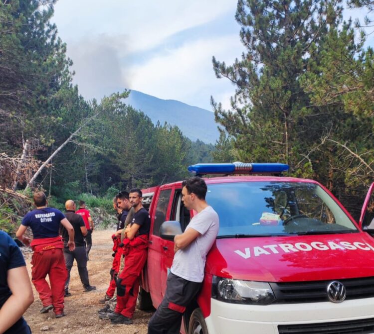 Situacija s požarom u Parku prirode Blidinje puno je bolja nego u subotu