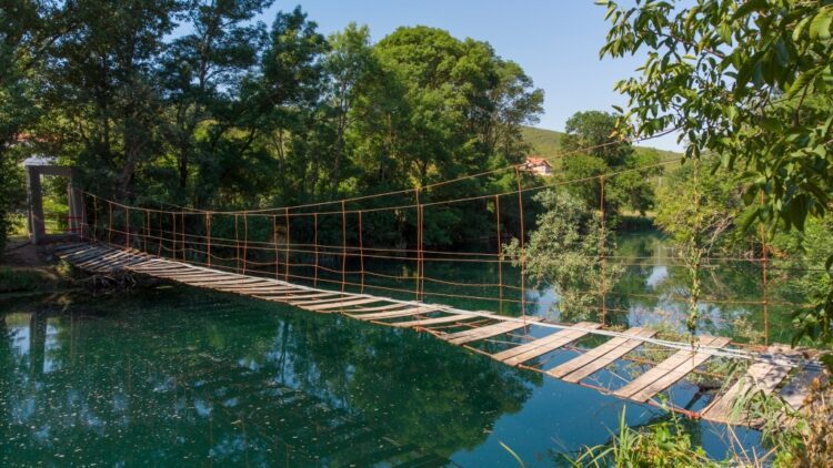 Ljubuški: Obavijest o renovaciji visećeg mosta na Čeveljuši