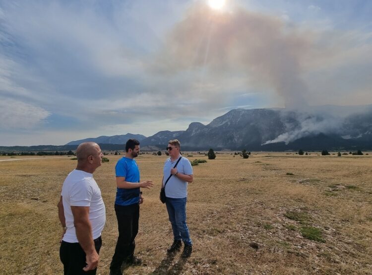 Zdenko Ćosić, Mladen i Ante Begić o požaru u Parku prirode Blidinje