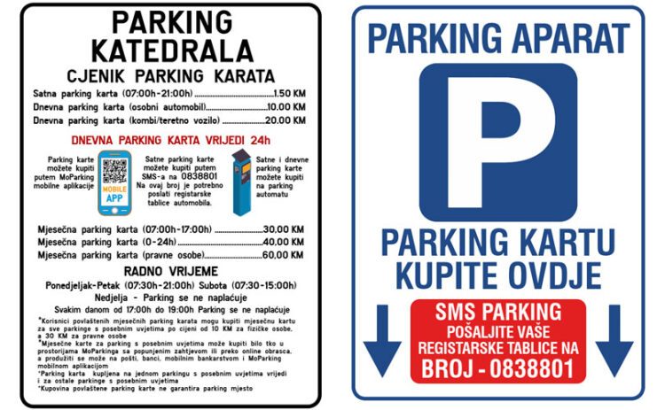 Mostar dobio posebna parkirališta