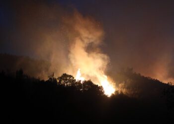 Ljubuški: Požar u Crvenom Grmu je i dalje aktivan