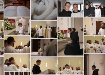 Polaganje prvih privremenih zavjeta na Humcu